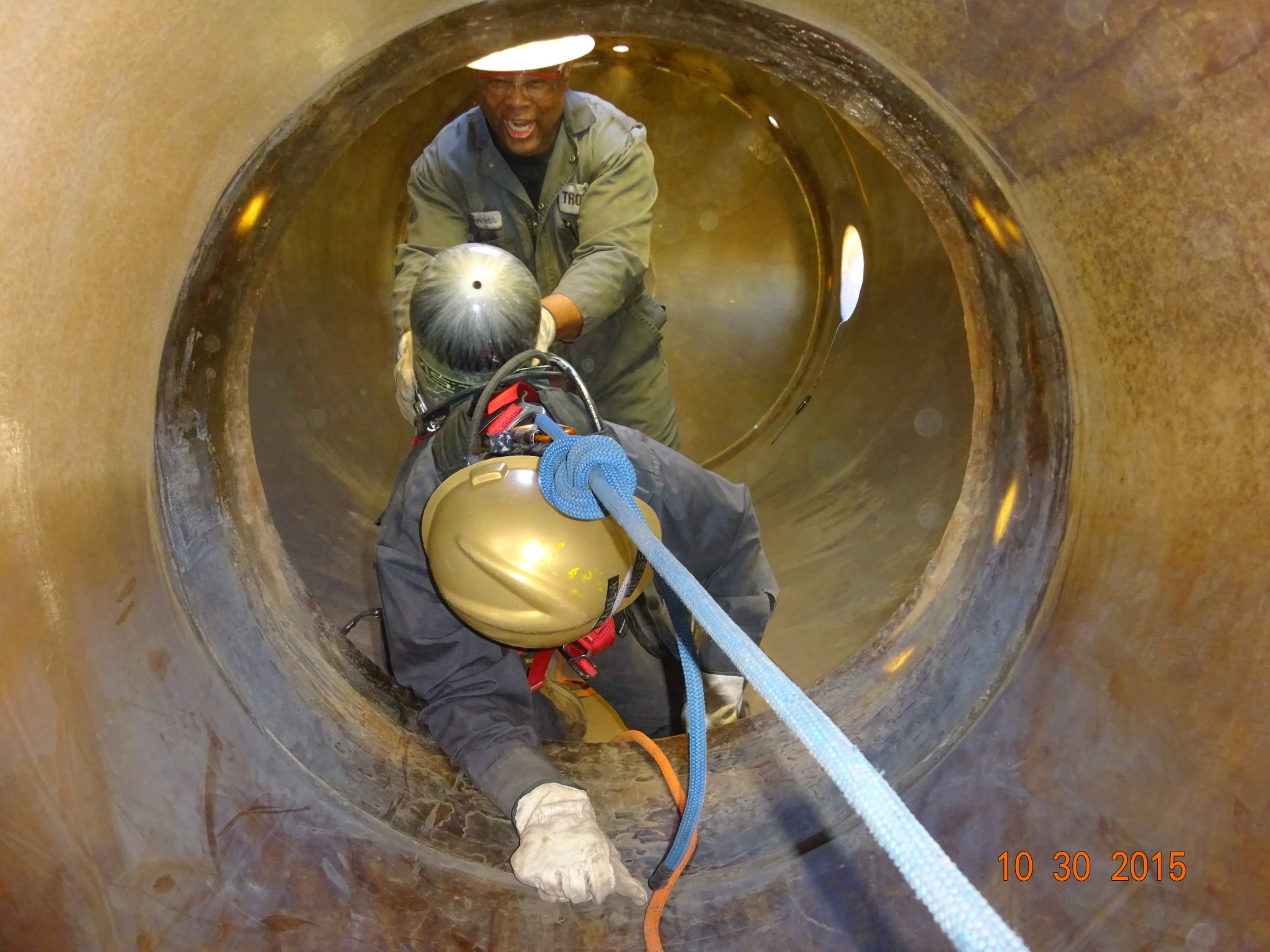 confined space rescue team